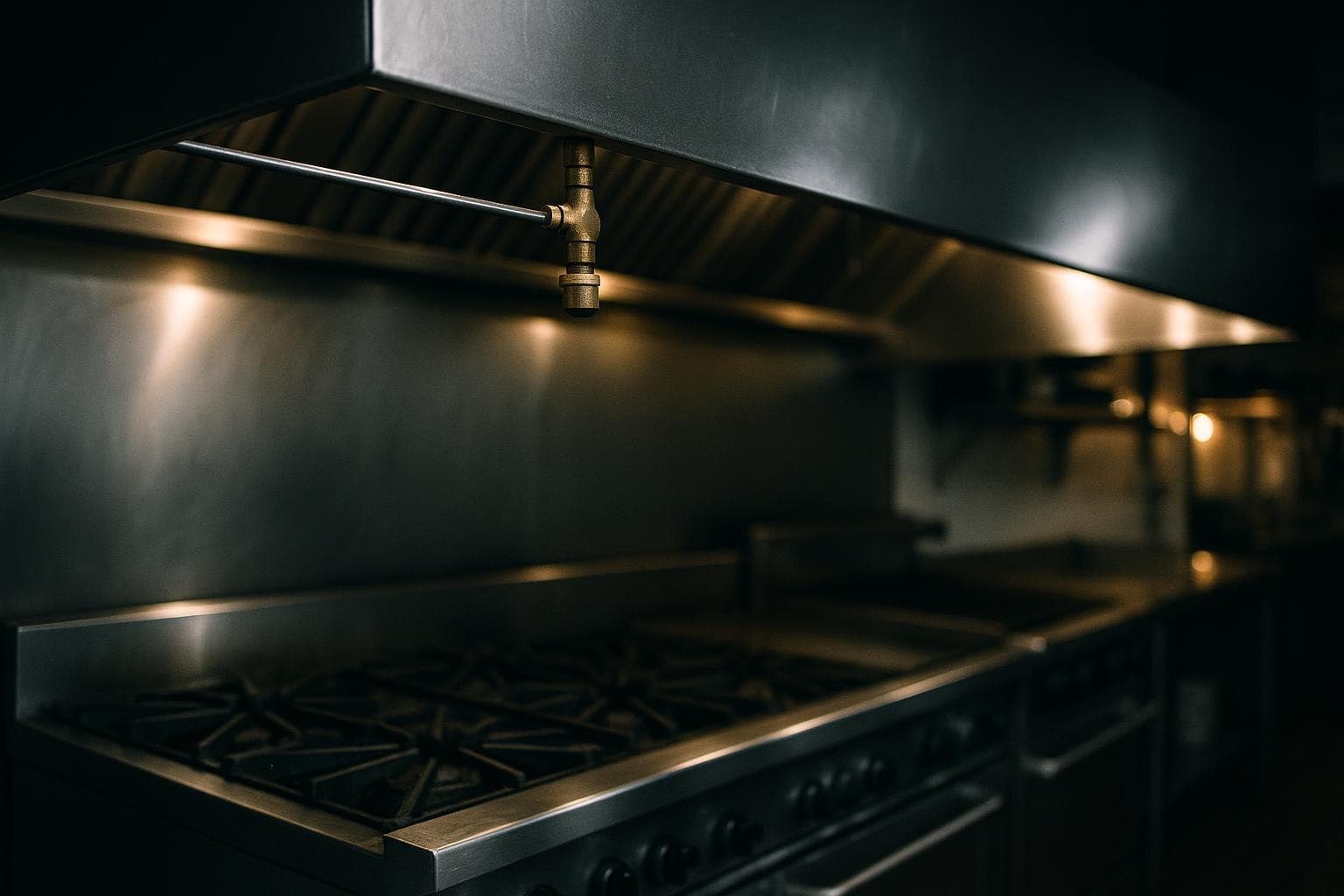Protección contra incendio en restaurantes y cocinas industriales