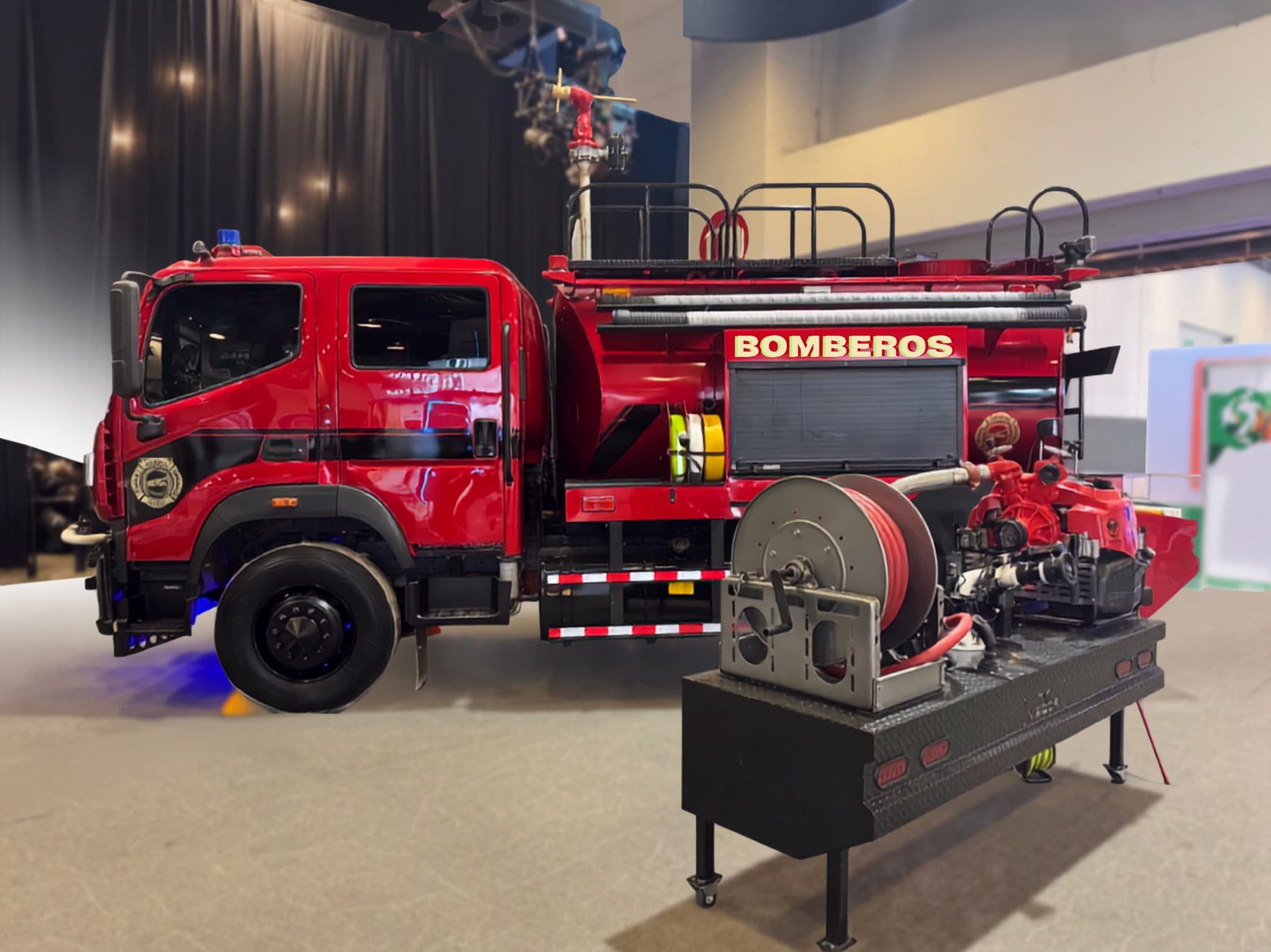 Unidad contra incendio ESI con chasis Foton y bombeo Tohatsu